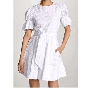 Saloni Crew Neck Mini Dress size 2